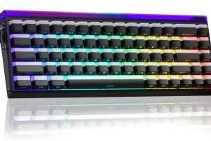 AULA HERO68 HE Magnetic Switch Mechanikus Gamer Billentyűzet - Fekete