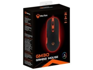 Meetion MT-GM30 fekete-narancs Gamer USB egér