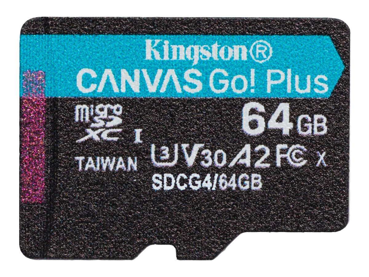 KINGSTON 64GB microSDXC Canvas w/o ADP
