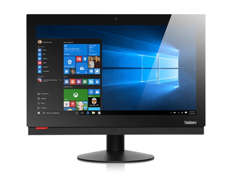 Lenovo ThinkCentre M810z AIO 21" i5-6400/8GB/128GB SATA SSD/webcam/1920x1080 "A-"