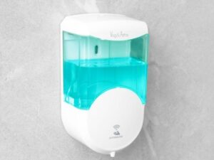 Bewello Szenzoros szappanadagoló - 600 ml - fali - elemes - fehér