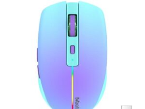 Meetion BTM002 purple RGB wireless egér