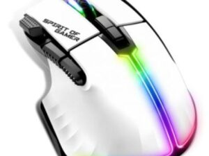 Spirit of Gamer PRO-M5 Arctic RGB USB fehér egér