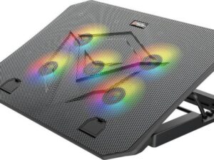 Meetion CP3030 RGB Notebook Hűtőpad 15,6"-ig