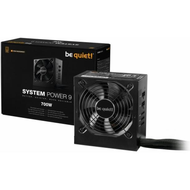 Be Quiet!  700W System Power 9 CM 12 cm tápegység