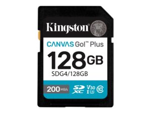 KINGSTON 128GB SDXC Canvas Go Plus Gen4
