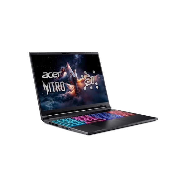 ACER Nitro ANV16S-61-R5Z4, 16" WQXGA IPS, AMD Ryzen AI 7 350, 16GB, 1TB SSD, GeForce RTX 5060, DOS, fekete - Image 2
