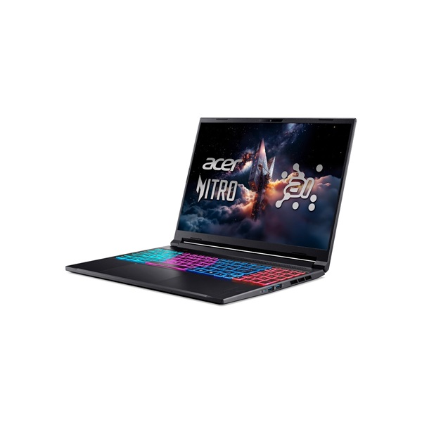 ACER Nitro ANV16S-61-R5Z4, 16" WQXGA IPS, AMD Ryzen AI 7 350, 16GB, 1TB SSD, GeForce RTX 5060, DOS, fekete - Image 3