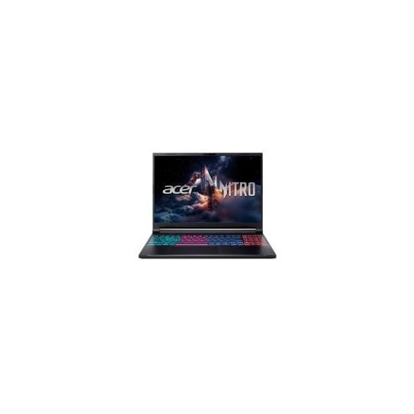 ACER Nitro ANV16S-71-777N, 16" WQXGA IPS, Intel Core 7 240H, 16GB, 1TB SSD, GeForce RTX 5060, DOS, fekete