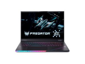 ACER Predator Helios PH18-73-97UG, 18" WQXGA Intel Core Ultra 9 275HX, 32GB, 1TB SSD, GeForce RTX 5080 Win11 Home fekete