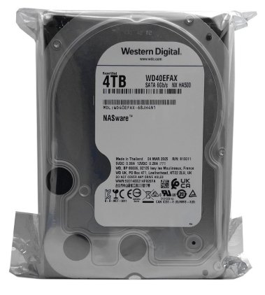 WD RED 4TB WD40EFAX RECERTIFIED