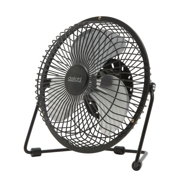 Delight USB asztali Ventilátor fekete