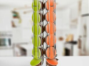 Bewello Dolce Gusto Kávékapszula tartó - 24 db-os, króm