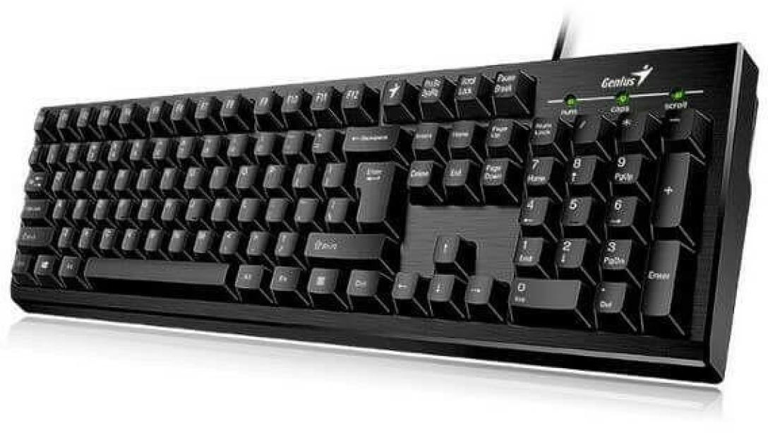 Genius KB-117 USB fekete billentyűzet HU