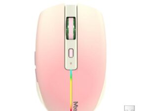 Meetion BTM002 pink RGB wireless egér