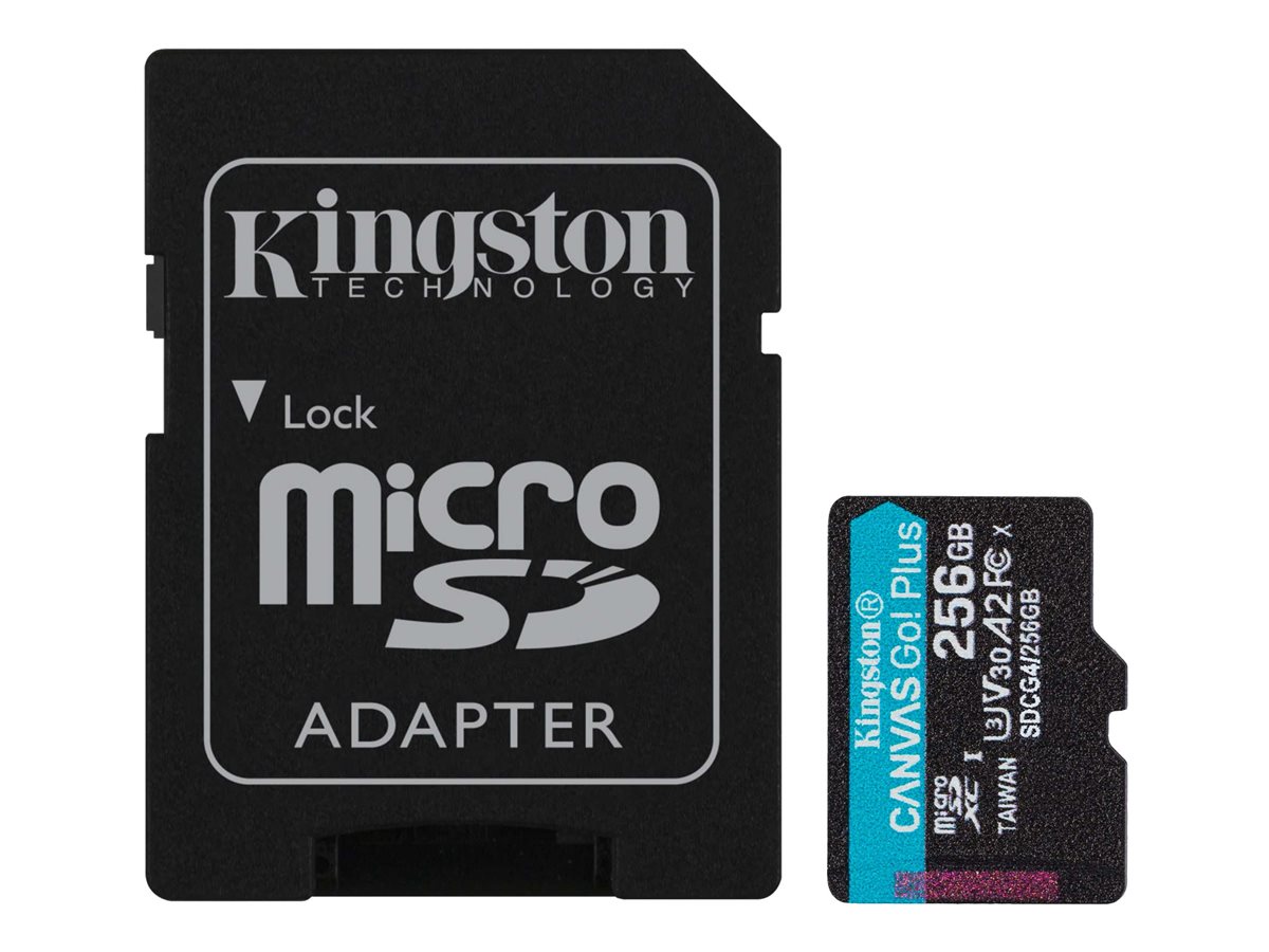 KINGSTON 256GB microSDXC + Adapter