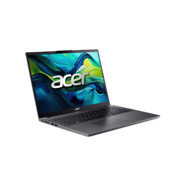 ACER Aspire A16-71M-77CC, 16" WUXGA, Intel Core Ultra 7 155H, 16GB, 1TB SSD, UMA, DOS, acélszürke - Image 2