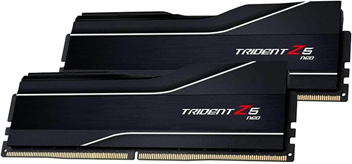 32GB/6000 DDR5 G.Skill Trident Z5 NEO F5-6000J3038F16GX2-TZ5NR Fekete KIT2