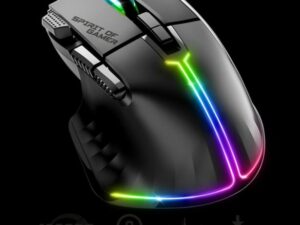 Spirit of Gamer PRO-M5 RGB Optikai USB fekete egér