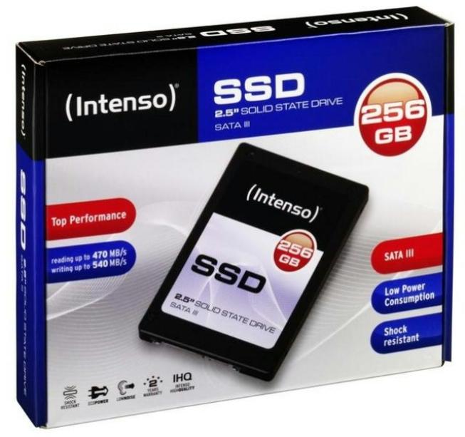 256GB Intenso Top SATA3 2,5" SSD 3812440