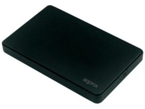 Approx 2,5" külső ház USB 3.0 SATA fekete APPHDD300B