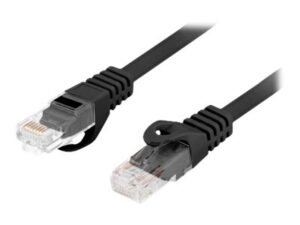 LANBERG Patchcord cat.6 UTP 3m black