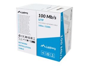 LANBERG Lan Cable 100mb/s UTP 100m CCA