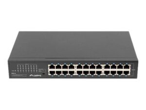 LANBERG switch rack 19inch 24-port 1GB