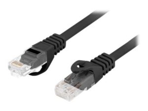 LANBERG Patchcord cat.6 UTP 1.5m black