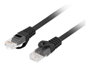 LANBERG Patchcord cat.6 UTP 2m black