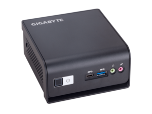 GIGABYTE PC BRIX, Intel Pentium N6005 3.3 GHz, HDMI, MiniDisplayport, LAN, WIFI, Bluetooth, 2.5" HDD hely, 4xUSB 3.1