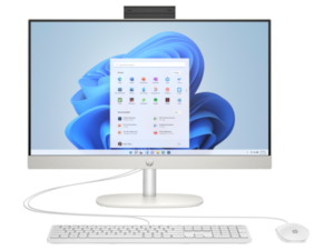 HP AIO 24-cr1001nn 23.8" FHD AG IPS, Core Ultra5-125U 1.3GHz, 8GB, 512GB SSD, Win 11, fehér