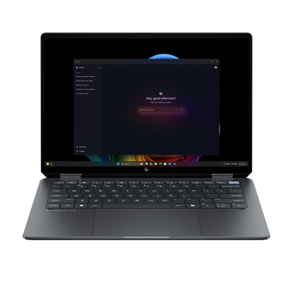 HP OmniBook Ultra Flip 14-fh0002nh, 14.0 2,8K OLED 120Hz Touch, Ultra 7-258V 4,8GHz, 32GB,1TB, Win 11, sötétkék