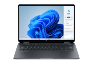 HP OmniBook Ultra Flip 14-fh0003nh, 14.0 2,8K OLED 120Hz Touch, Ultra 7-258V 4,8GHz, 32GB,1TB, Win 11, sötétszürke