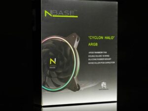 nBase Cyclon Halo 120mm ARGB 18-Wing rendszerhűtő
