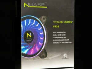 nBase Cyclon Vortex 120mm ARGB 11-Wing rendszerhűtő