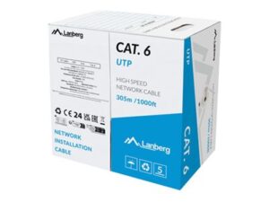 LANBERG LAN cable cat. 6 305m solid CCA