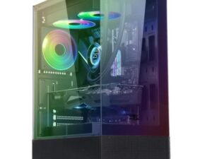 Spirit of Gamer SPECTRA fekete ablakos táp nélküli ház