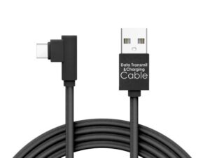 Delight USB 55444C-BK Type-C kábel 2m 2A 90fok fekete