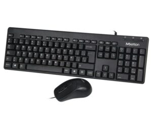 Meetion MT-C100 USB fekete billentyűzet+egér
