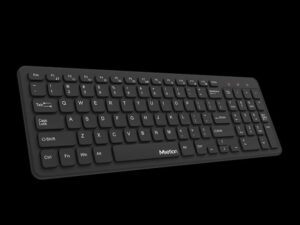 Meetion WK410 USB fekete wireless billentyűzet  HU