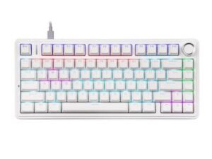 AULA F75 Mechanikus Gamer Billentyűzet - Fehér-Kék