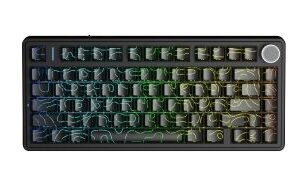 AULA F75 Vezeték Nélküli Mechanikus Gamer Billentyűzet - Fekete Contour