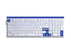 AULA HERO99 Magnetic Switch Mechanikus Gamer Billentyűzet - Fehér