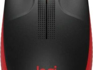 Logitech M190 szürke-piros Wireless egér