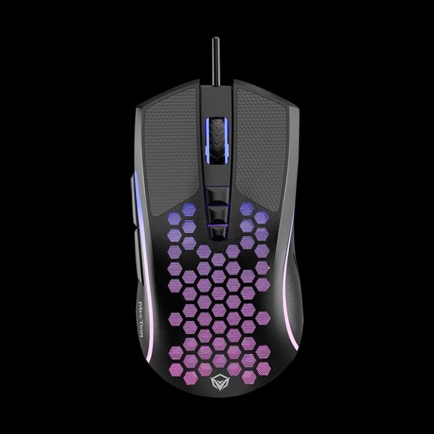 Meetion MT-GM015 fekete Gamer USB egér