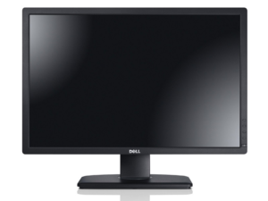 24" TFT Dell U2412M Fekete