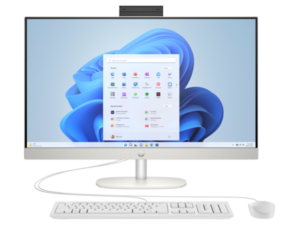 HP AIO 27-cr0005nn 27" FHD AG IPS 300cd, Ryzen7 7730U 2GHz, 16GB, 512GB SSD, Win 11, fehér