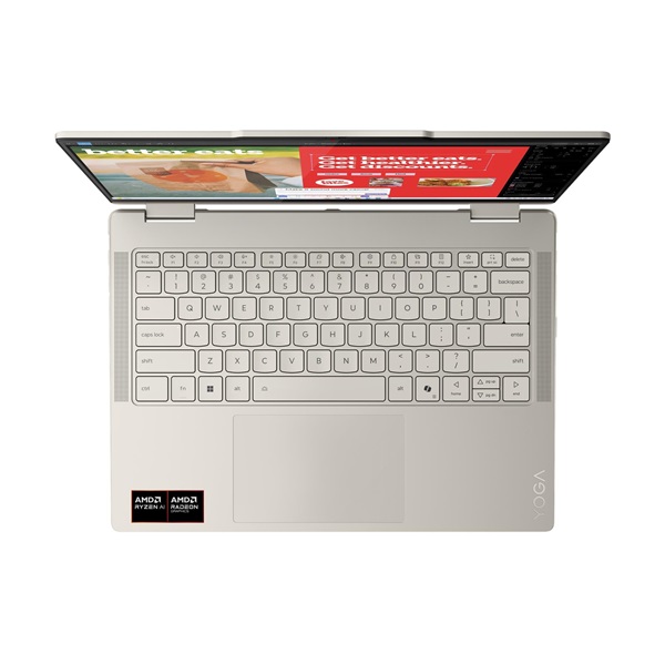 LENOVO Yoga 7 2-in-1 14ILL10, 14.0" 2.8K WQXGA+ Touch, Intel Core Ultra 7 256V, 16GB, 1TB SSD, NoOS, Seashell, PEN - Image 7