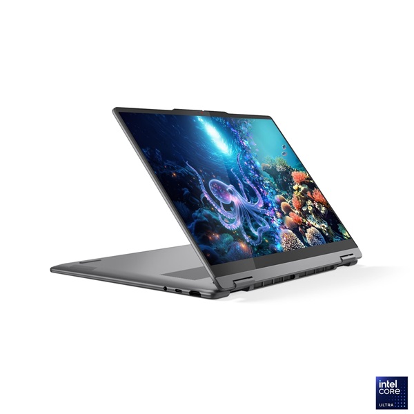 LENOVO Yoga 7 2-in-1 14ILL10, 14.0" WUXGA Touch, Intel Core Ultra 5 226V, 16GB, 512GB SSD, NoOS, Luna Grey, PEN - Image 3